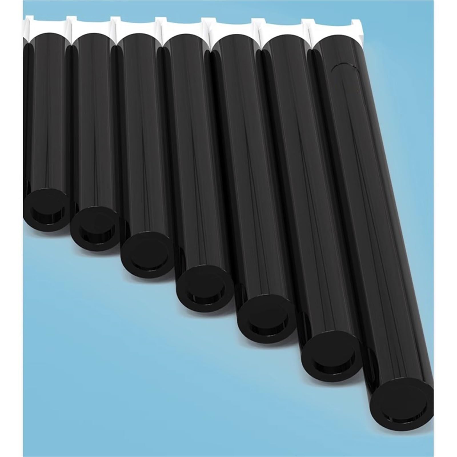 Flauto Di Pan Flauto Di Pan A 16 Canne E 18 Canne Per Principianti Flauto Di Pan Strumento A Fiato Facile Da Imparare(Brown,18)