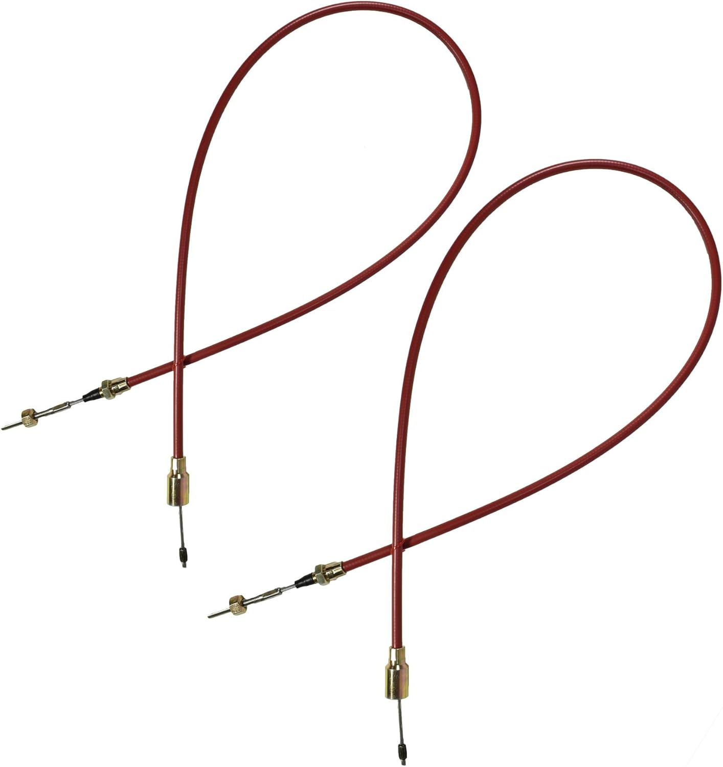 2 x Stainless Steel Trailer Brake Cable for Knott Axles Systems Outer Sheath 1230mm
