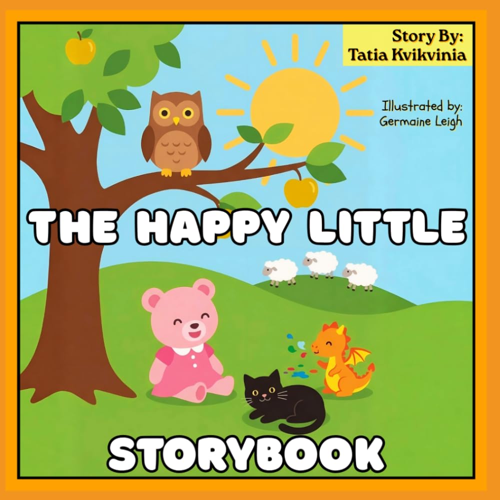 The Happy Little Storybook: Children's book with colorful illustrations