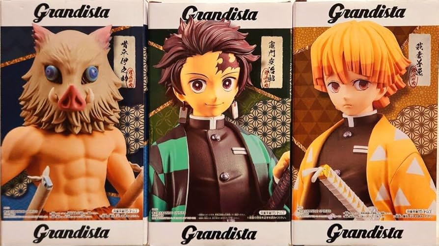Amazon.co.jp: 鬼 滅 grandista フィギュア 炭治郎 善逸 伊之助