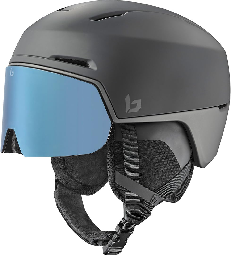 Bolle X-Fusion Pure Helm 2025 Mineral Black Matte/Brown Blue