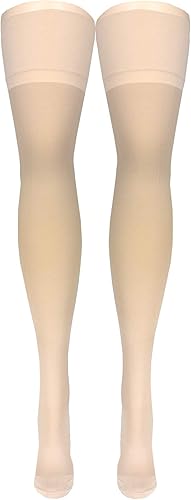 Miniatura 3 de Truform 8846, Medias de compresión, hasta el muslo, punta cerrada, 30-40 mmHg, beige