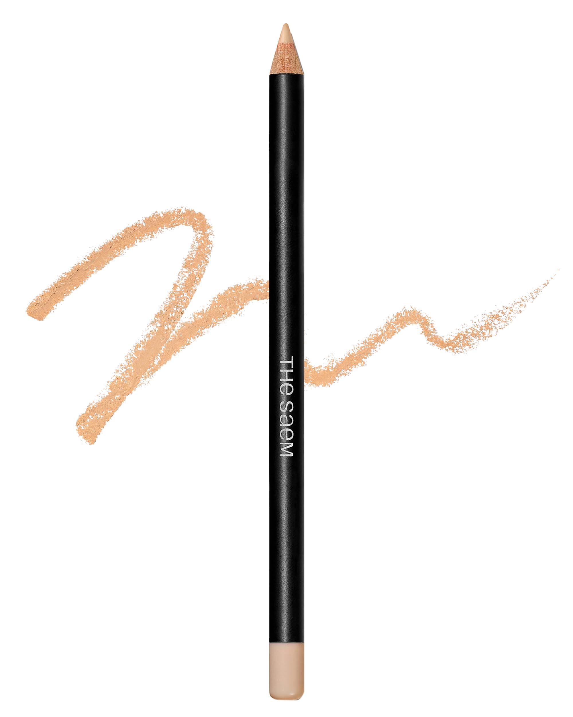 THESAEM Cover Perfection Ideal Concealer Pencil 0.04oz - 2.0 Rich Beige for Warm-Toned Deep Skin Tone 23 - Slim Multi-Use Pencil for Blemishes, Dark Circles & Touch-Up - Korean Makeup Concealer Stick