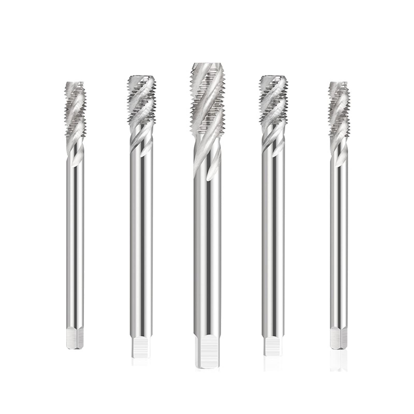 Punta da Trapano, Maschio filettato, Maschio metrico, Maschio a Spirale, Maschio a Vite, Punta da Trapano, utensile per Filettatura HSS, Maschio per Macchina, M2,5-100 mm