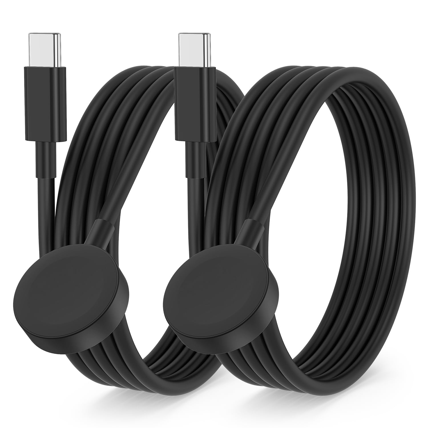 2Pack for Apple Watch Charger USB C Magnetic iWatch Charger Cable Fast Charging Cord Compatible with Watch Ultra2 Ultra Series 9 8 7 6 SE SE2 5 4 3 2