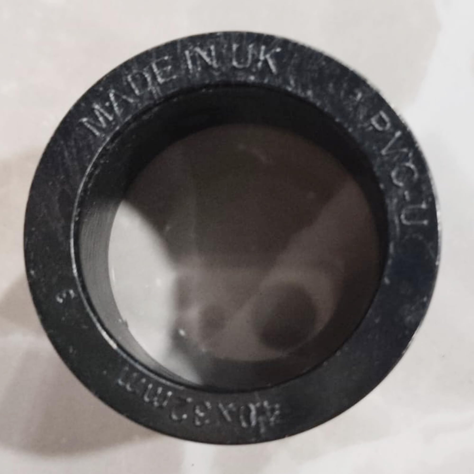 Shmox Black Solvent Weld 32Mm To 40Mm Waste Pipe Reducer- Soil & Waste Pipe Fittings (Pack Of 2)