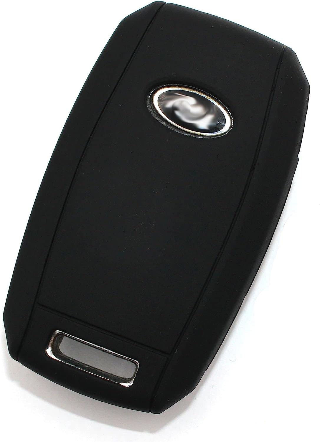 Custodia In Silicone Per Chiave Auto Kia - 3 Pulsanti, Modelli Sportage Sorento Picanto Rio Soul - Blu, Antigraffio