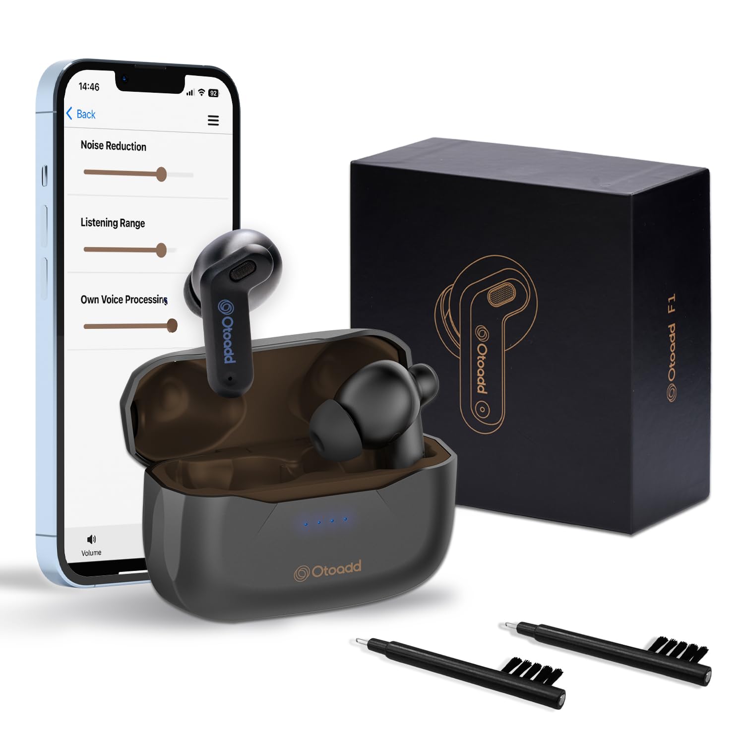 Otoadd F1-P OTC Hearing Aids