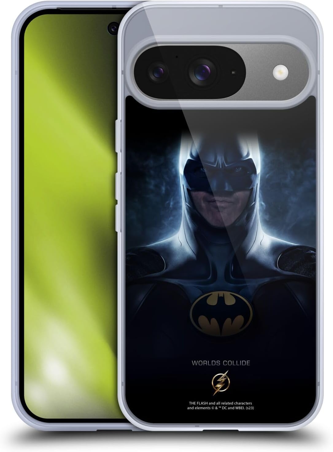 Head Case Designs Officially Licensed The Flash 2023 Batman Poster Gel Case [Military Grade Protection] Compatible with Google Pixel 9 / Pixel 9 Pro and Compatible with MagSafe