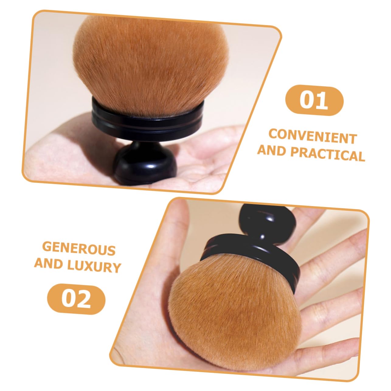 Didiseaon Bulk Makeup Brushes Blush Brush Soft Bristles Multifunctional Beauty Tool