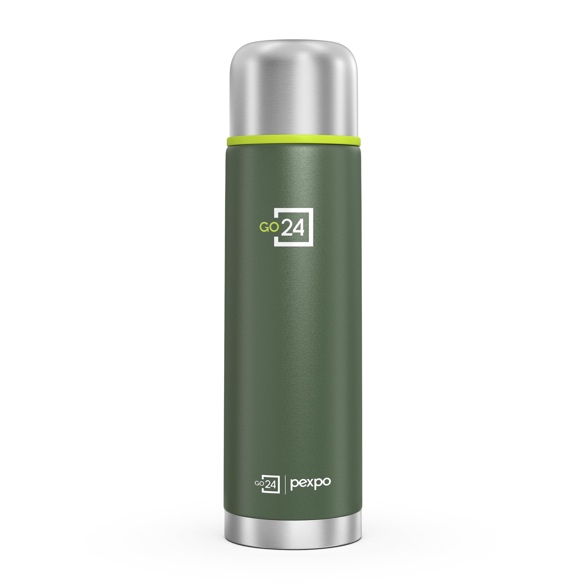 Flamingo Stainless Steel Water Bottle - Military Green -1