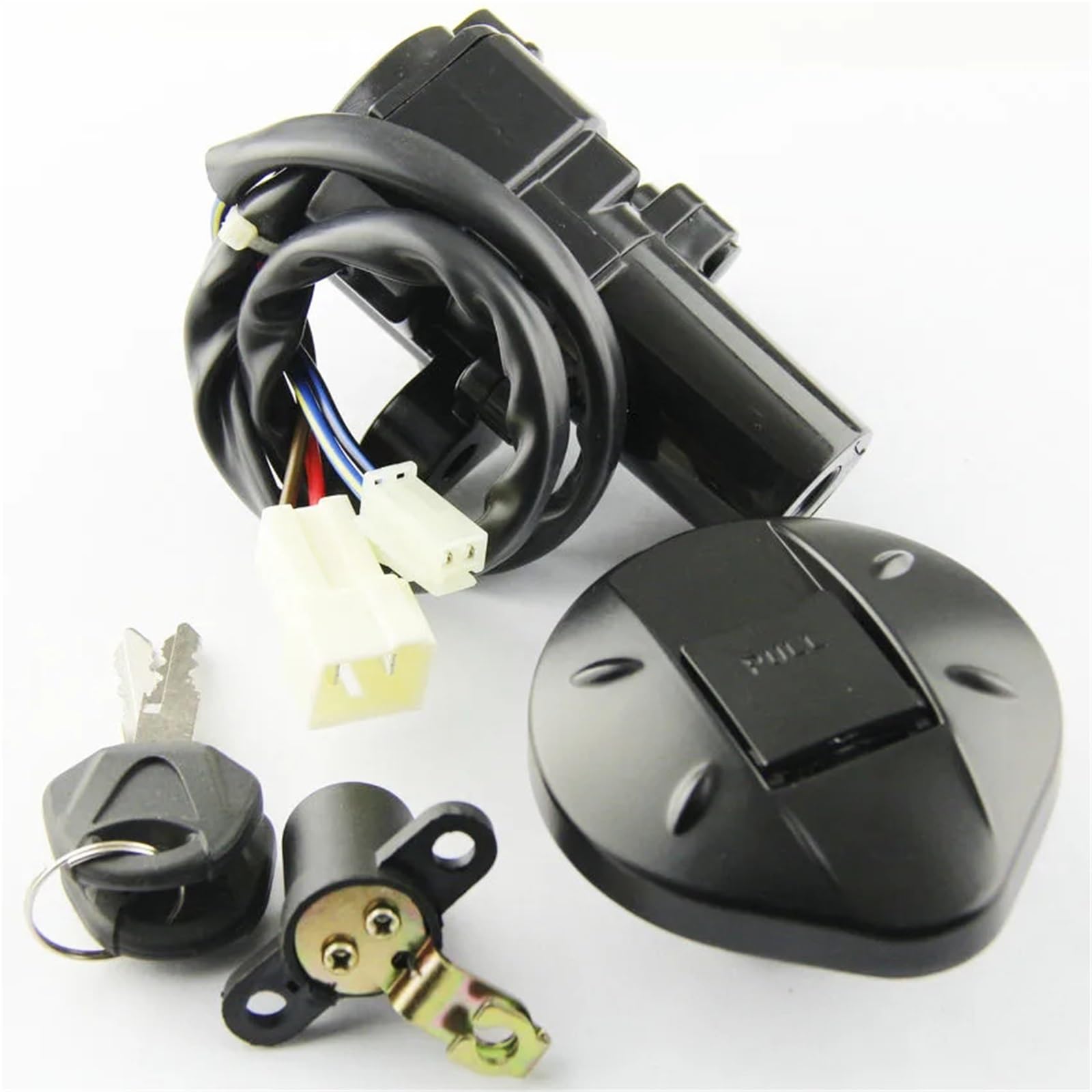 Interruptor de Control de Encendido Para XT660 XT660R XT660X 2004-2011/2014 Juego llaves bloqueo asiento motocicleta Kit tapa combustible interruptor encendido