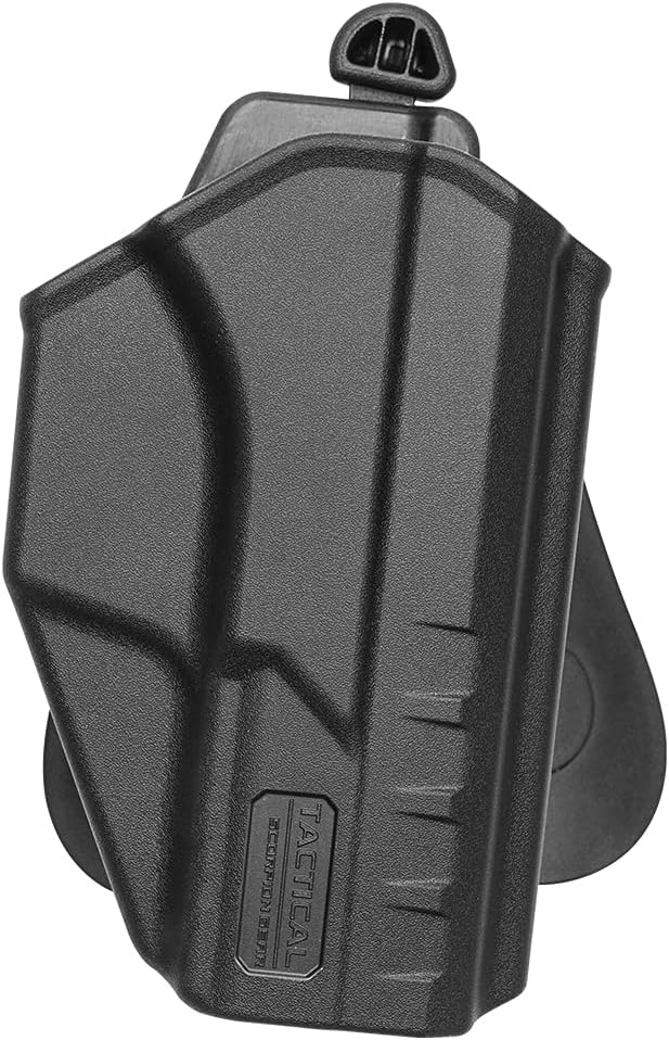 Tactical Scorpion Gear Thumb Release Level II Polymer Holster: Fits Beretta APX Full Size 9mm, .40 and Combat (Not for Compact)