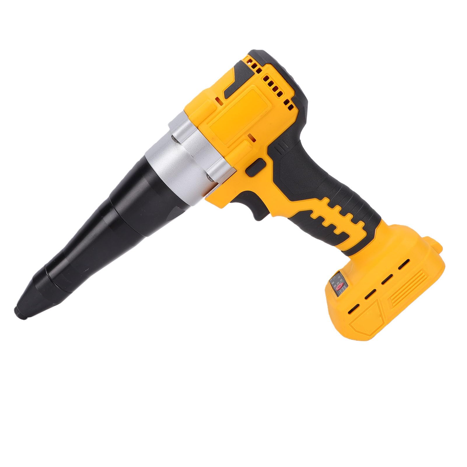 FTVOGUE Pistola per Rivetti a Batteria, Kit di Utensili Elettrici Senza Spazzole con Luce LED, di Trazione da 2248 a 2698 Libbre per Appassionati e Professionisti del Fai da Te