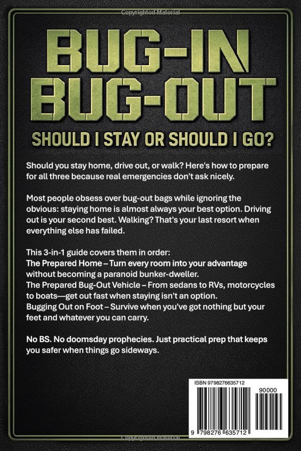 Bug In Bug Out: Should I Stay or Should I Go?: 3-in-1 Disaster Preparedness Survival Manual - Image 2