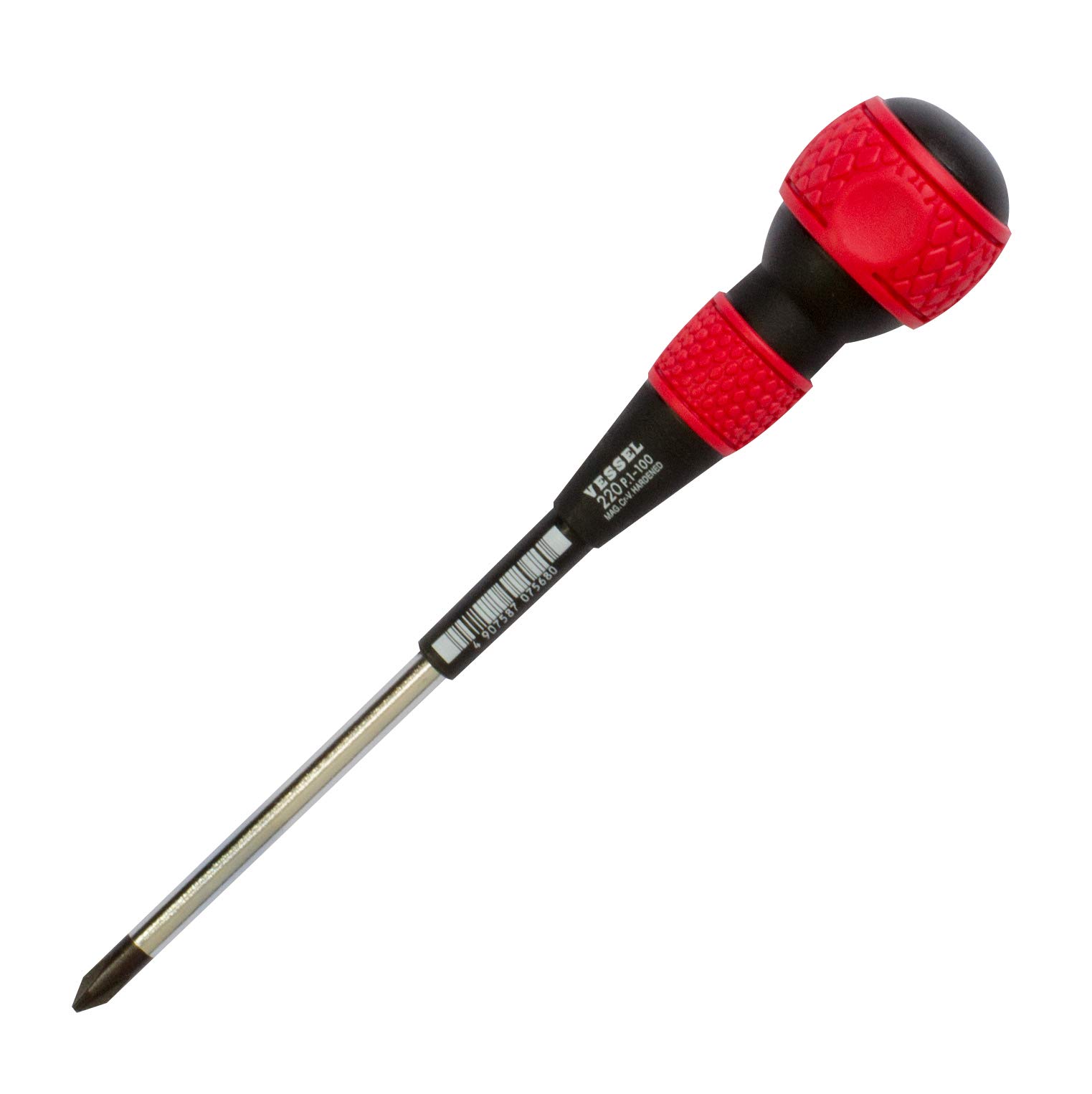 VESSEL Ball Grip Screwdriver +1x100 (4