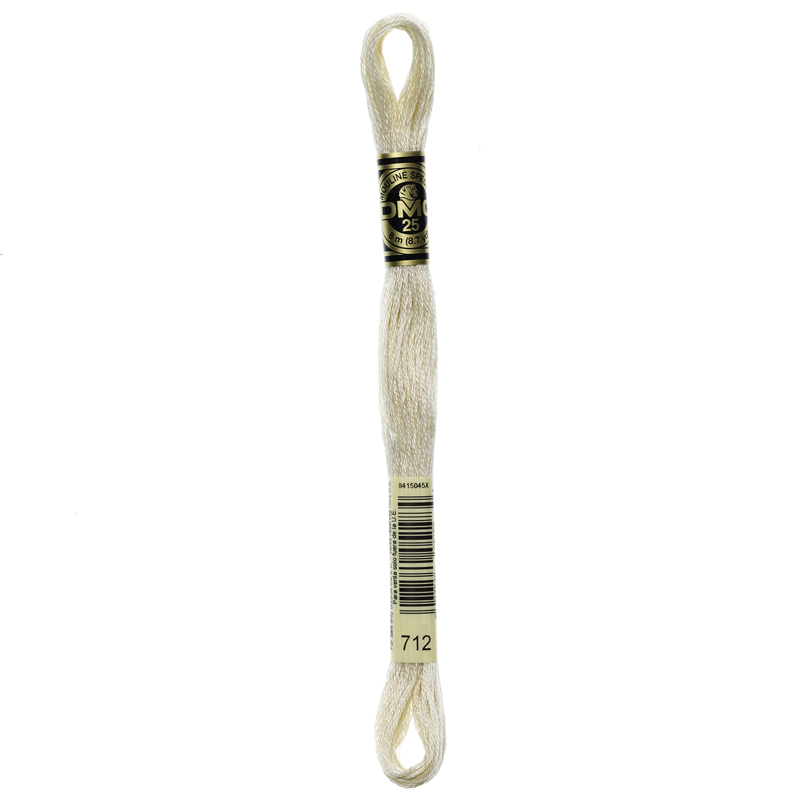 DMC 6-Strand Embroidery Cotton Floss, Cream (Pack of 8)