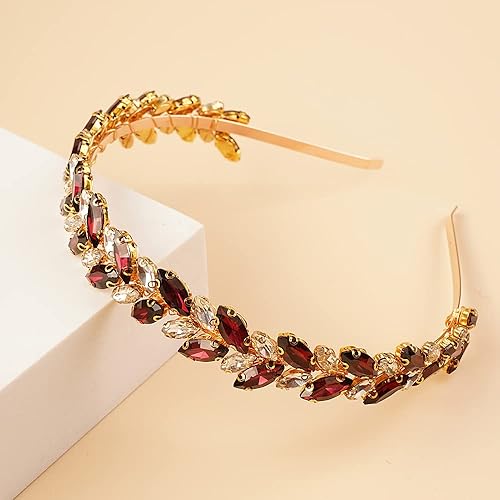 Miniatura 10 de Kercisbeauty Corona de cristal para mujeres y niñas