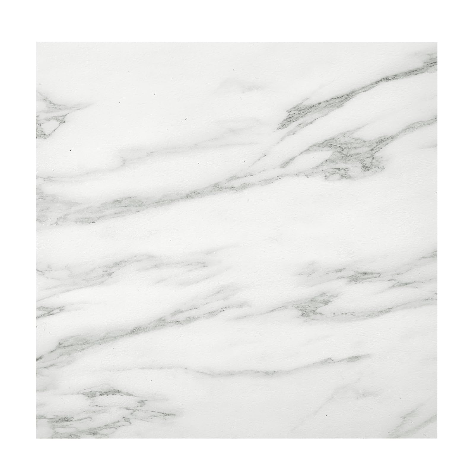 INMOZATA 30pcs Peel and Stick Floor Tiles 12 x 12 inches Vinyl Flooring Marble Effect Self Adhesive Floor Tile Waterproof Stick on Floor Tiles for Bathroom Kitchen Living Room(Marble White 01)
