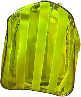 حقيبة أطفال أنيقة وعملية، مصنوعة من خامة بلاستيكية قوية وسهلة التنظيف. تصميم - شفاف مميز - يضفي لمسة عصرية، مثالية للرحلات أو الخروجات اليومية.