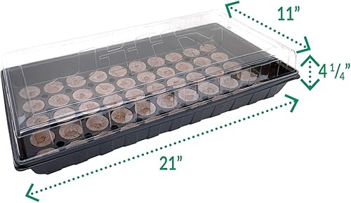 Miniatura 5 de Ferry Morse Jiffy - Kit de inicio de semillas, 50 pellets de turba de 1.654 in (2 unidades)