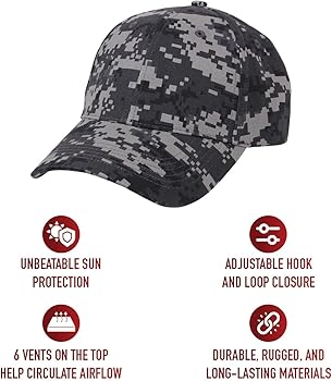 Amazon | ロスコ迷彩キャップ (ワンサイズ, アーバンデジタルカモ(UDC