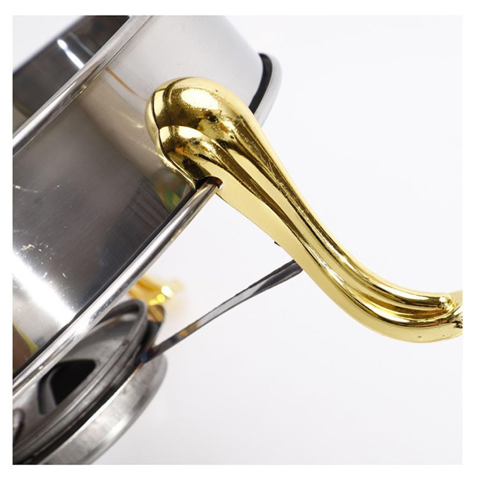 Scaldavivande in acciaio inox, scaldavivande a doppia pentola, ideale per hotel, bar, ristoranti e feste