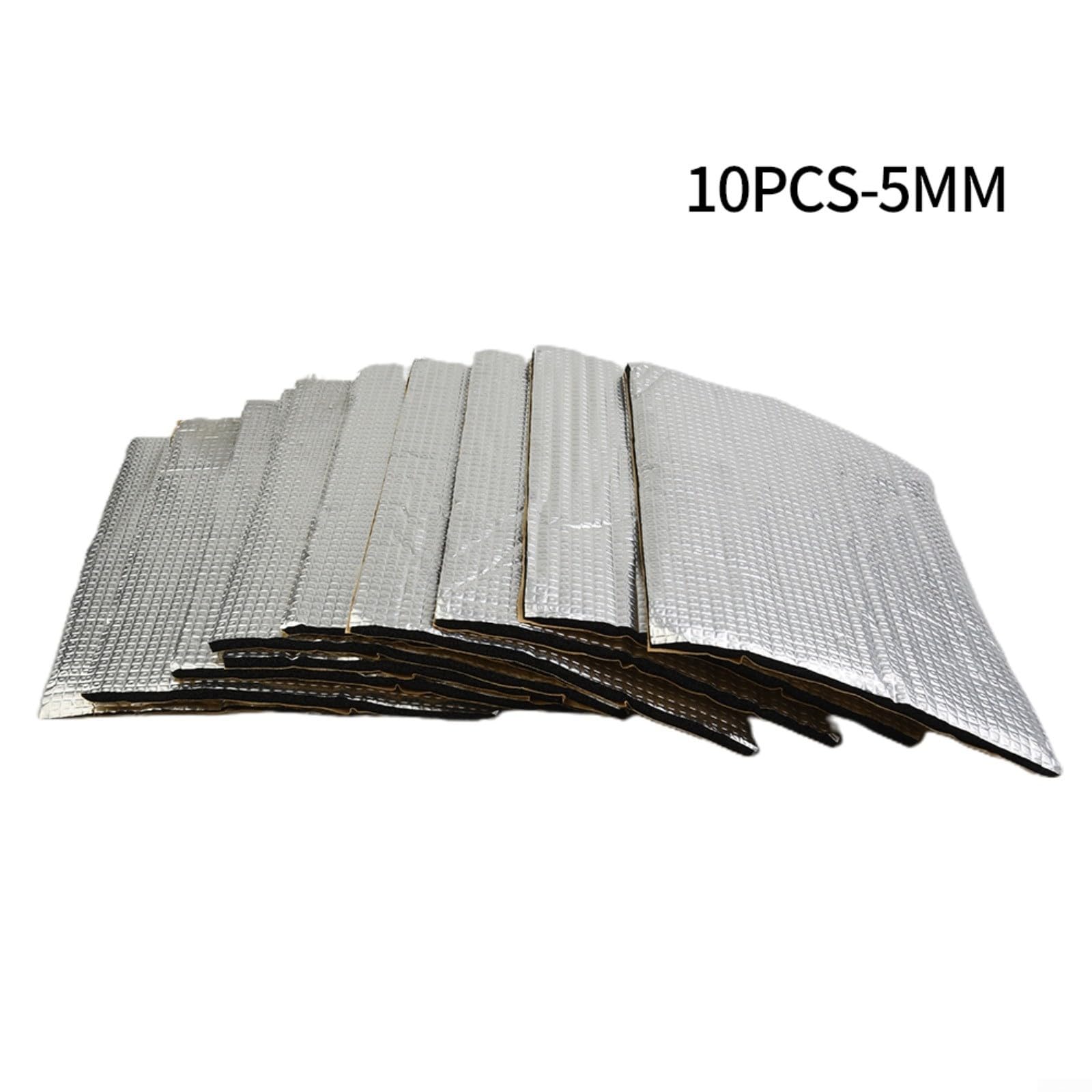 20 Sheets Isolante Insonorizzante Per Auto, Fonoassorbente Da Auto, Isolamento Acustico E Smorzamento, A Prova Di Rumore, 5 Mm Di Spessore(20 fogli)