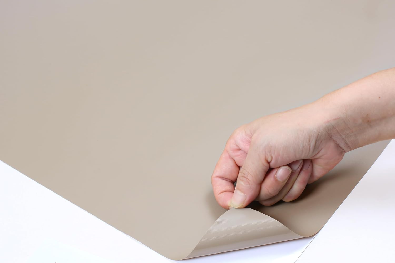 ROSEROSA Peel and Stick Matt Solid Architectural Film Self-Adhesive Vinyl Film Wallpaper Door Wrap Counter Top Border Mirror Molding Trim DS108