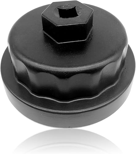 Herramienta de extracción de tapa de filtro de aceite compatible con Toyota, Lexus, RAV4, Camry, Tundra, Highlander, Sienna, enchufe de extracción