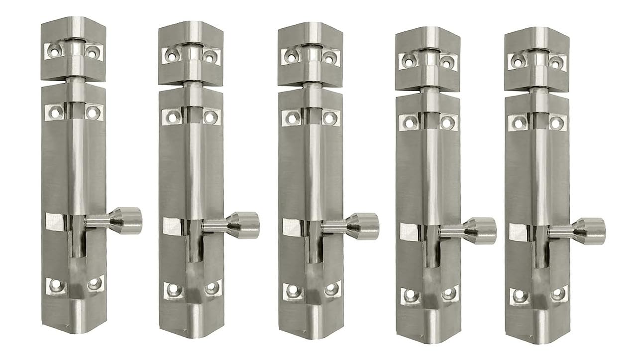 See full amazon price history chart for VANSON Pack of 6 |18 inch Aluminium Pyramid Tower Bolt | SS Finish | Home and Offices Doors and Windows Tower Bolt VANSON Pack of 6 |18 inch Aluminium Pyramid Tower Bolt | SS Finish | Home and Offices Doors and Windows Tower Bolt (B0CM1XV9NL) Amazon Price History, Amazon Price Tracker