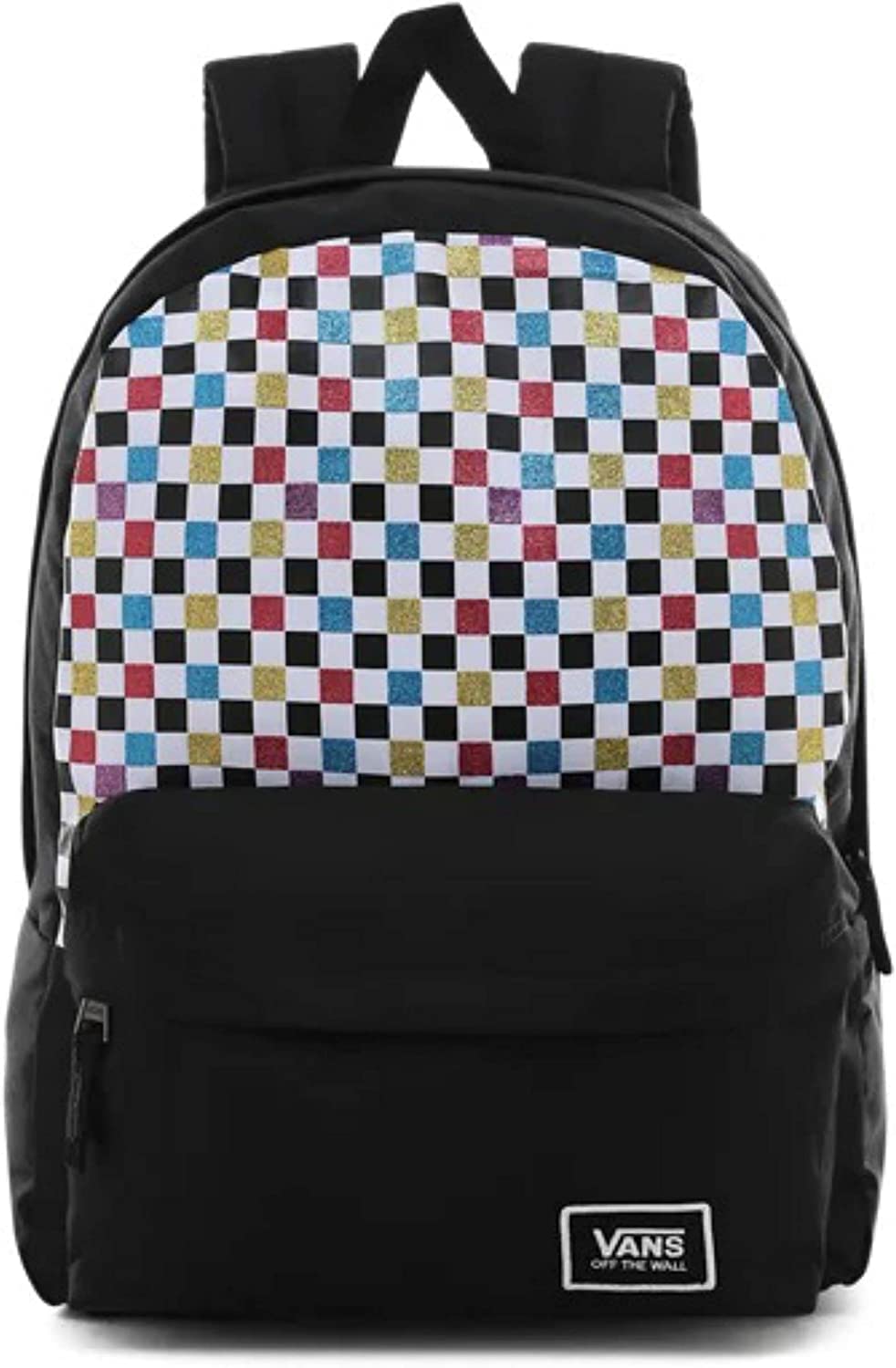 Vans Realm Backpack One Size Black Glitter Check Desertcart INDIA