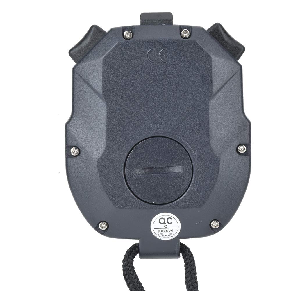 RiToEasysports Chronomètre 1/100 Seconde,Chrono Sportif précis avec Alarme pour Natation, Course à Pied, Fitness, Sport Outdoor