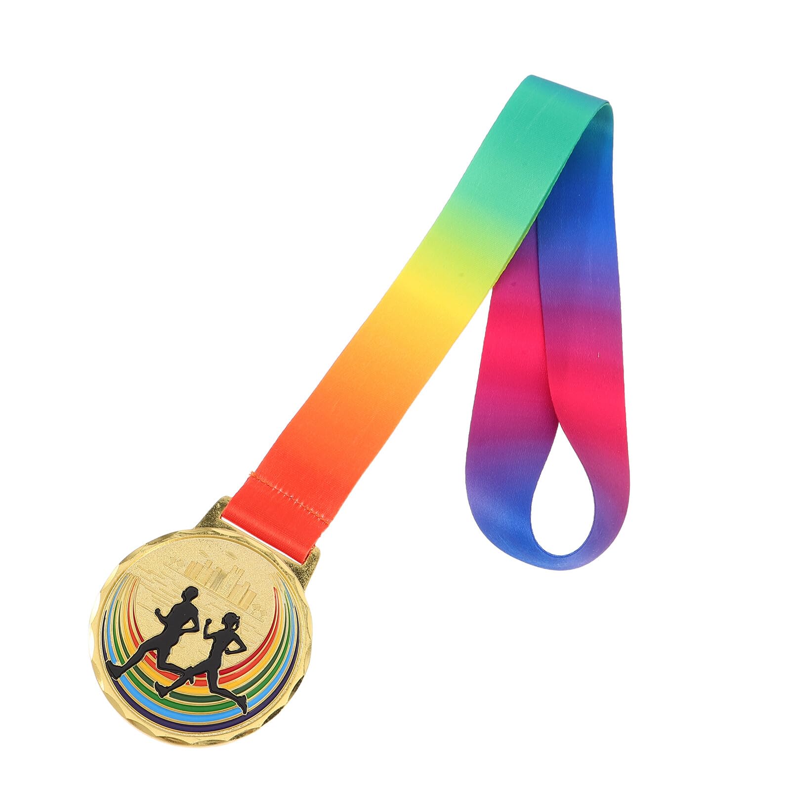SMASOLO Medalla de Atletismo y Running de Aleación Cinta para Premio en Maratón y Eventos Deportivos al Aire Libre Reconocimiento para Adultos y Corredores en Pista