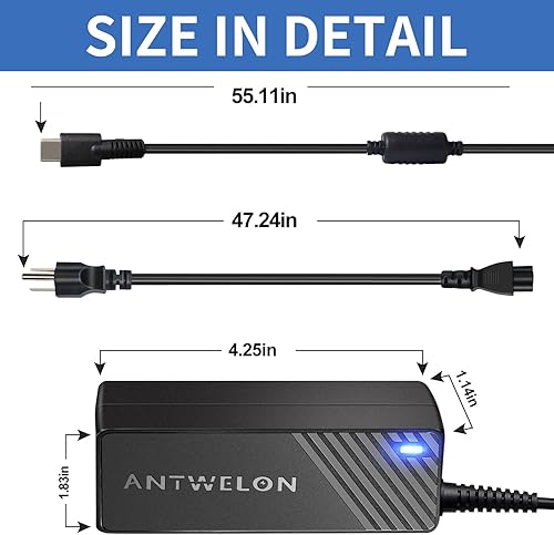 Miniatura 4 de Cargador universal para laptop de 65 W 45 W USB C tipo C para Lenovo Thinkpad Yoga Chromebook HP Acer Asus Samsung MacBook Pro Dell Latitude xps 13
