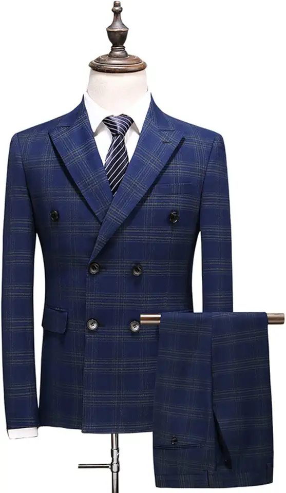 Terno masculino slim fit, 3 peças para homens, jaqueta lisa trespassada, colete e calça conjunto de smoking