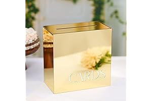 UNIQOOO Gold Gift Card Box