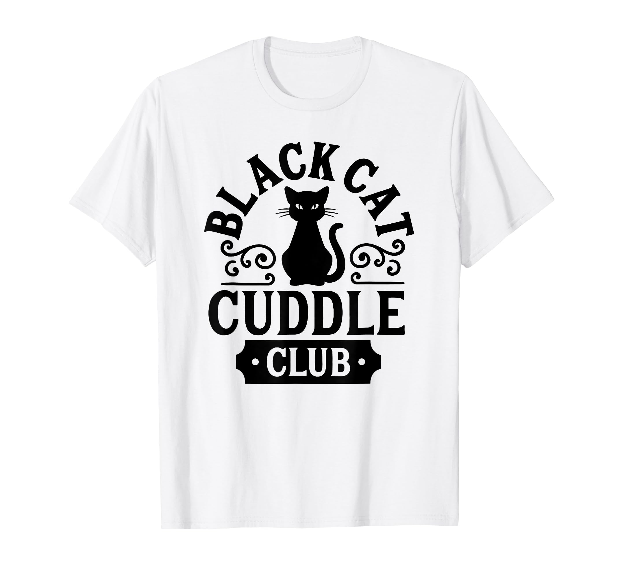 Cuddle Club with Black Cats T-Shirt