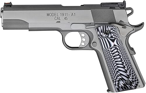 Miniatura 7 de Cool Hand Empuñaduras G10 1911 tamaño completo para Kimber, Colt, Rock Island, Springfield, pistola Taurus, tornillos negros incluidos, cuchara