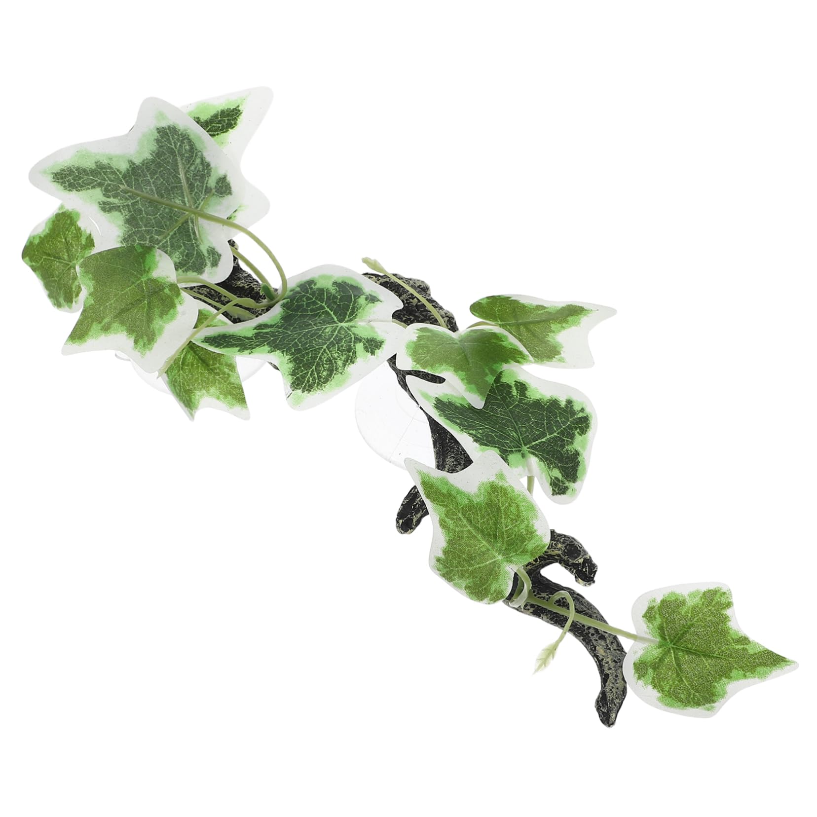 Hemoton Realistic Resin Plant Decor for Reptile Terrarium Faux Climbing Foliage for Bearded Dragons Snakes and Geckos Habitat Accessory for Amphibians Low Maintenance