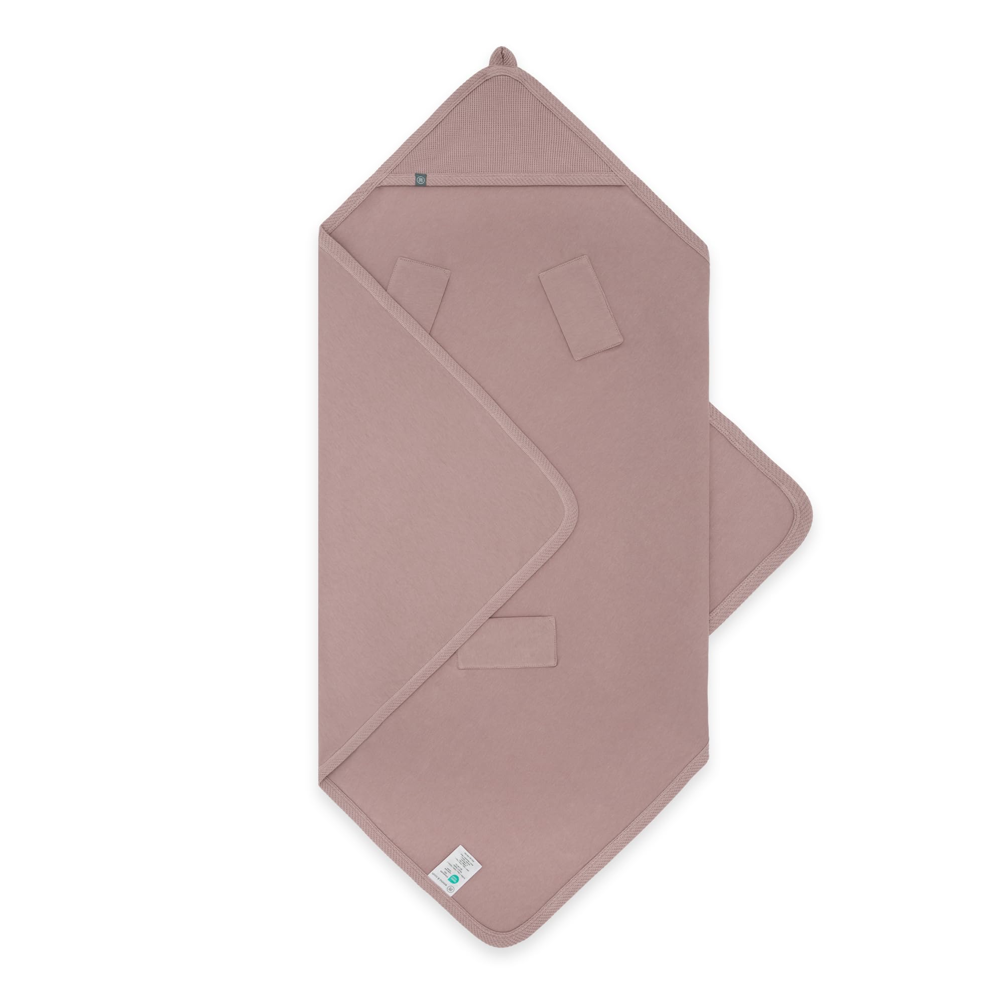 emma & noah UV-Einschlagdecke, 50+, geprüft, 0-8 Monate, Babydecke für Babyschale, Maxi Cosi®, Kindersitz, für Frühling und Sommer, Atmungsaktiv, Einfache Handhabung (Essential Berry)