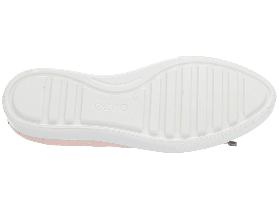 

ECCO Gillian Sneaker Ballerina (Rose Dust/Rose Dust Cow Leather) Women's Flat Shoes, Pink