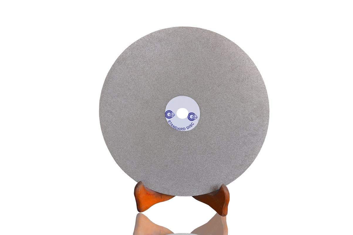Diamond Coated Grit lap (8 inch) for Gem Stone Faceting/polishing and lapidary work by Anand Engineering Works (260 Grit) (B0BVRFNC6L) Amazon Price History, Amazon Price Tracker