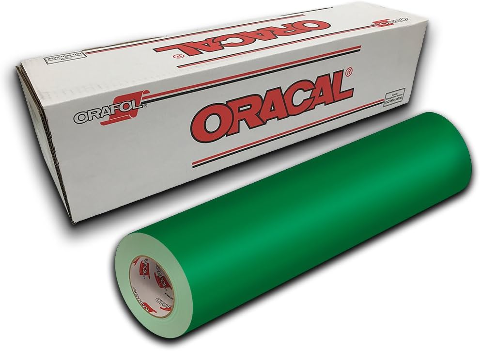 Oracal 651-12" x 10yd - Grass Green 068