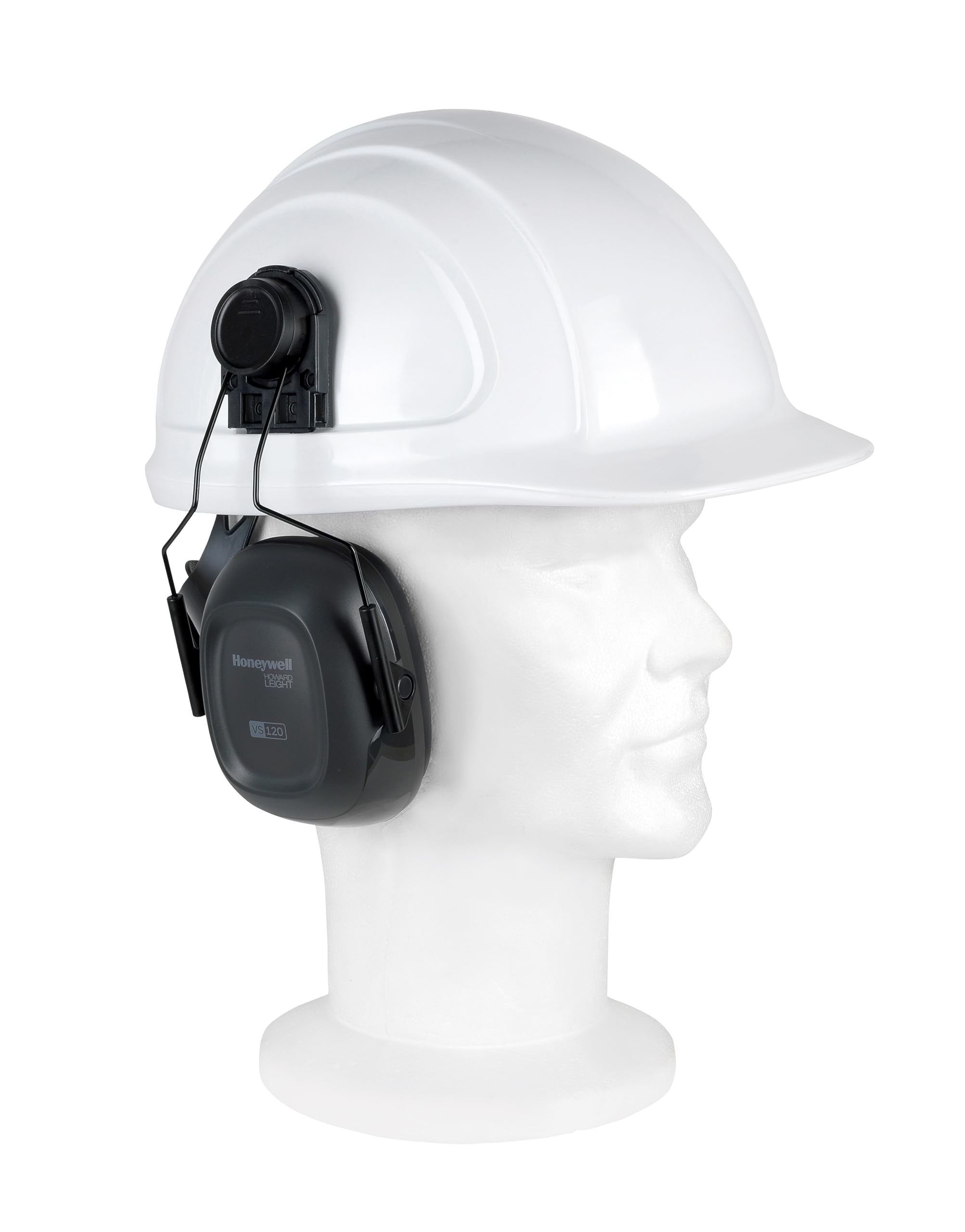 Howard Leight VeriShield VS130H Coquilles Antibruit Passif Adaptables sur Casque de Sécurité, Noir, Taille Unique, Mixte, Non-Diélectrique, SNR 33 dB, 1035125-VS (1 Pièce)