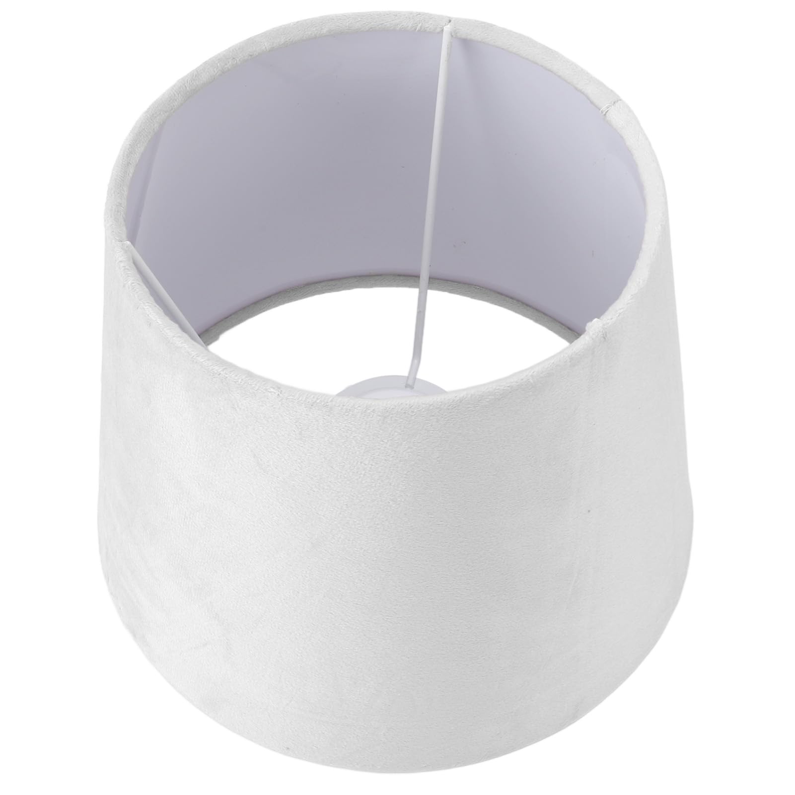 Abat-jour en Tissu 16,5 Cm de Diamètre Supérieur 21,5 Cm de Diamètre Inférieur 16 Cm de Hauteur, Petit Abat-jour E27 E14 Idéal pour les Lampes de Table, les Lampadaires, fabriqué