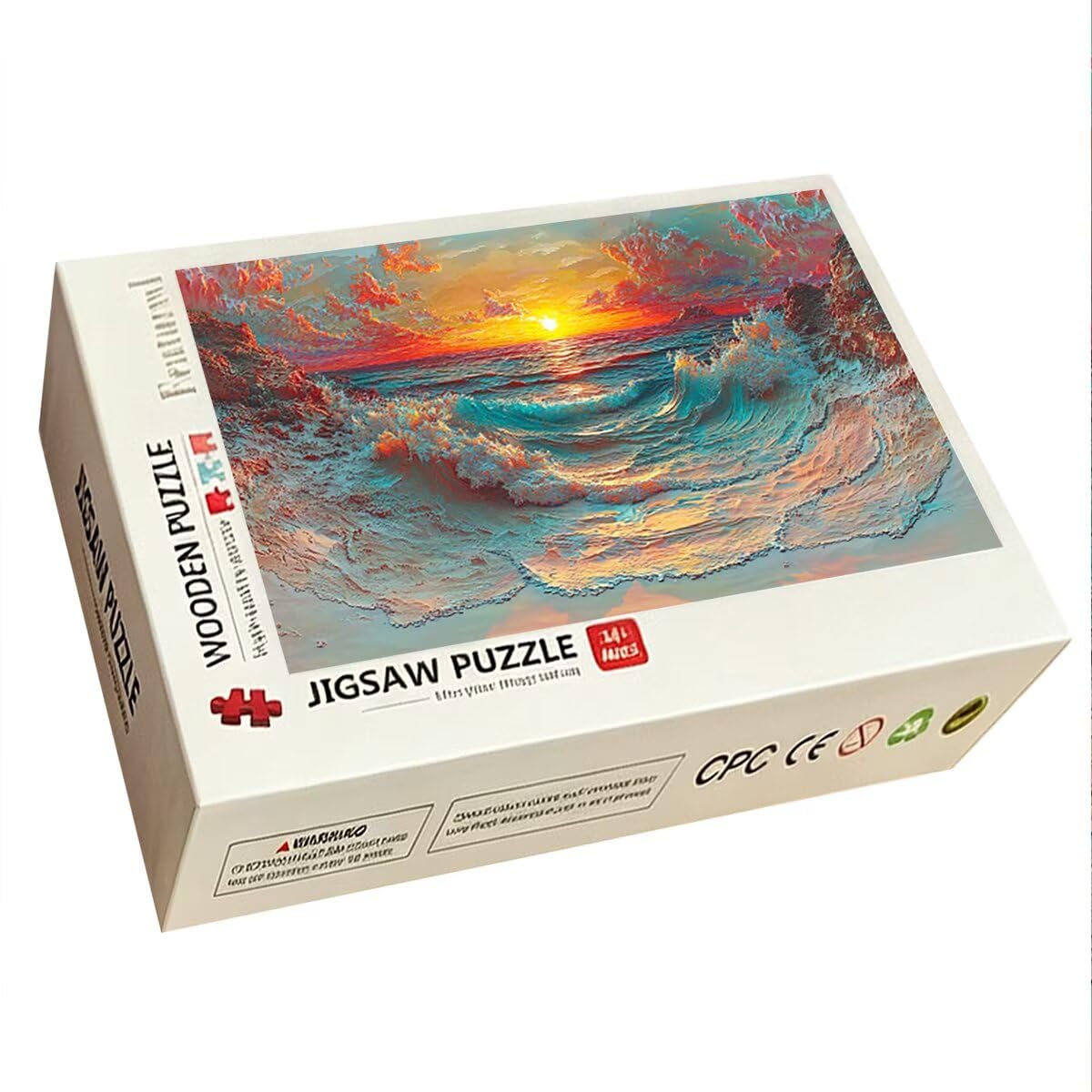Puzzle 1000 Pezzi, Puzzle Tramonto, Legno Pezzi, Regalo Donna Uomo -11124