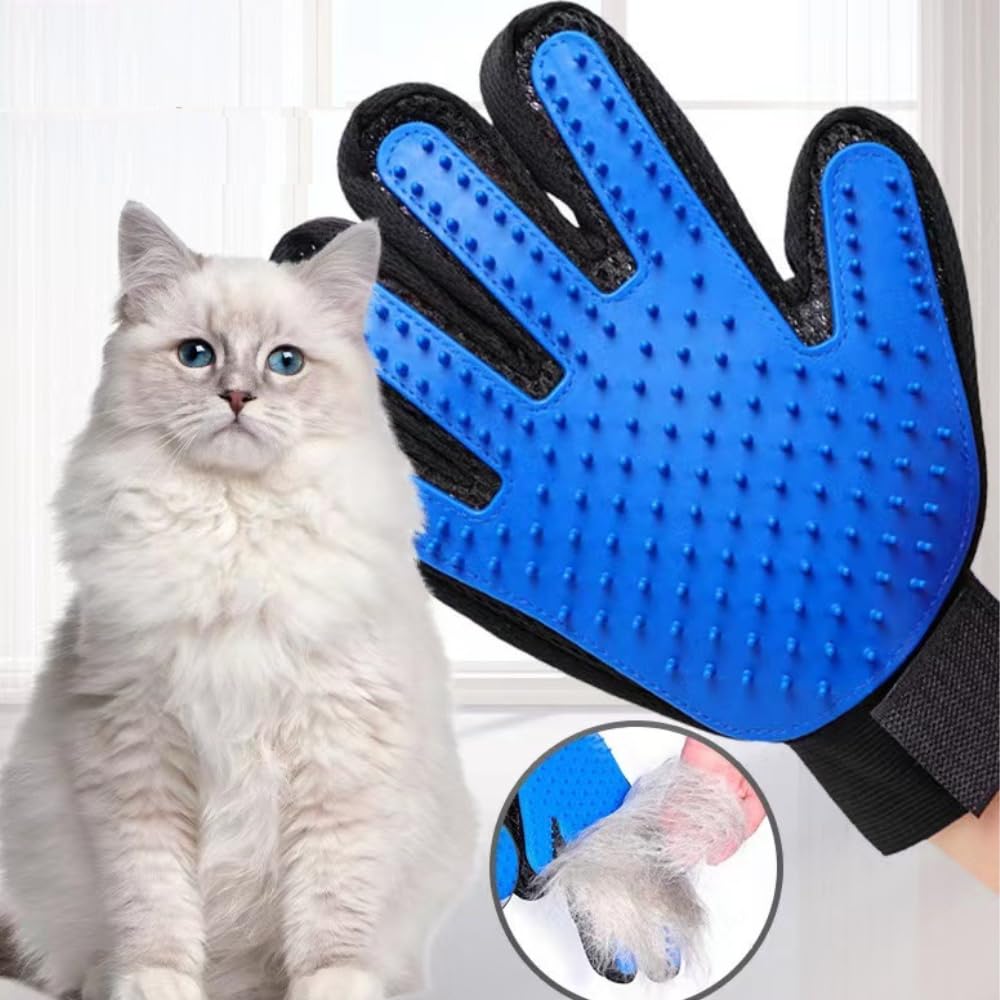Ultimate Pet Kit - Cepillo para eliminar el pelo de mascotas - Guante de aseo para mascotas - Peine para liendres para mascotas - Tu solución definitiva a todos los problemas de las mascotas - Kit de