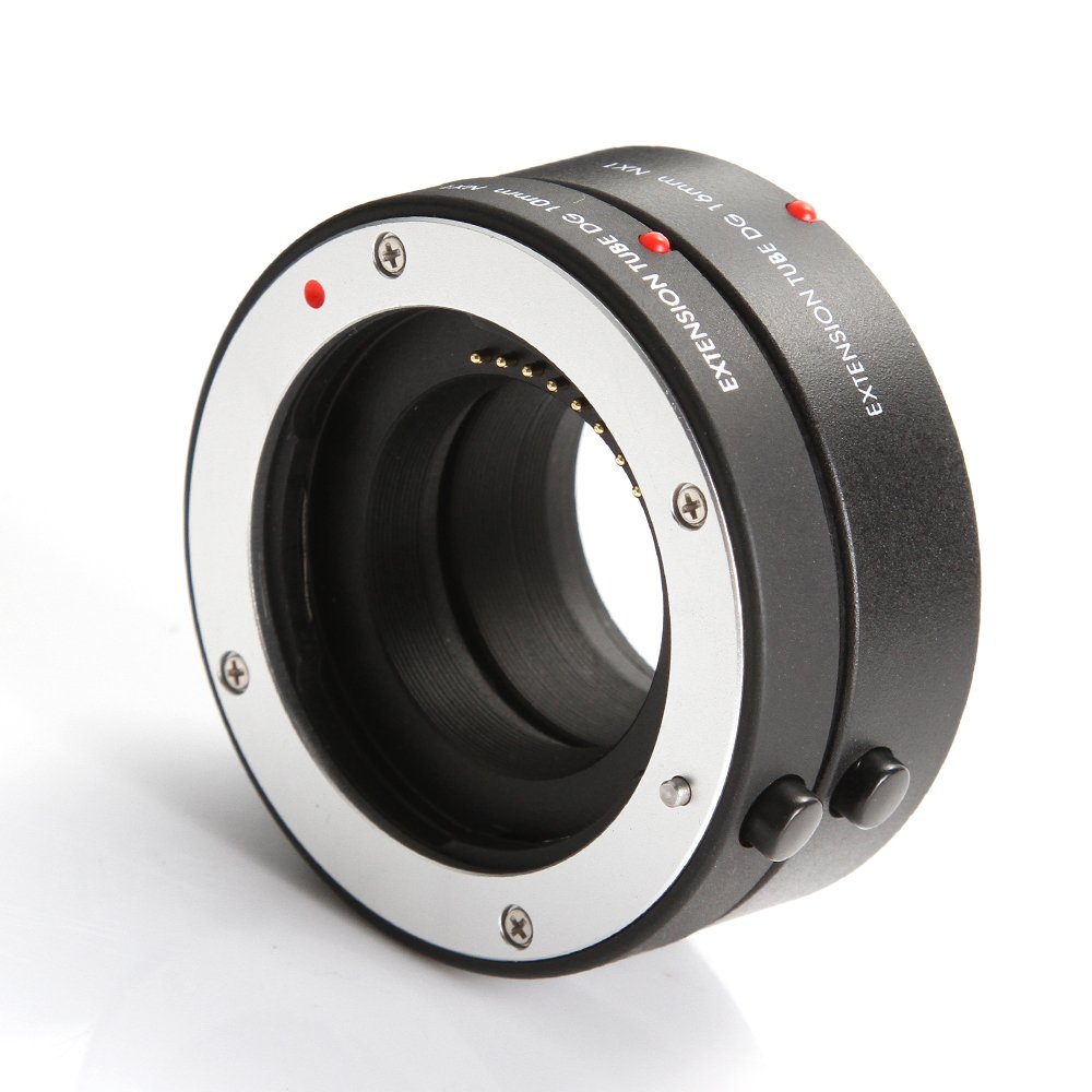Ruili Autofocus Tube d'extension macro pour appareil photo Samsung NX Mount NX1 NX10 NX20 NX200 NX300 NX500 NX1000 NX1100 NX2000 NX3000 1000