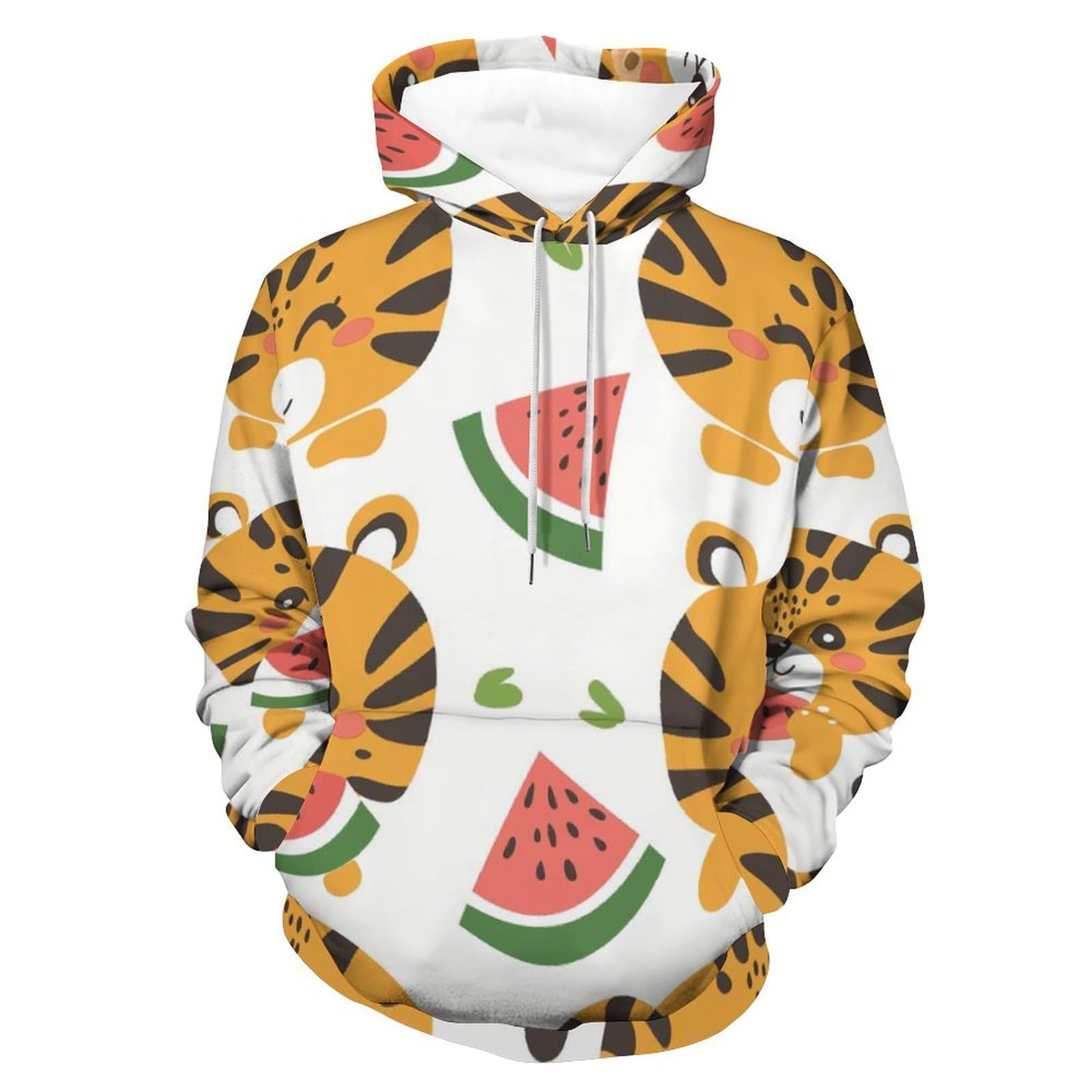Sweat pastèque tigre pour rester au chaud avec un style unique en taille S - 8